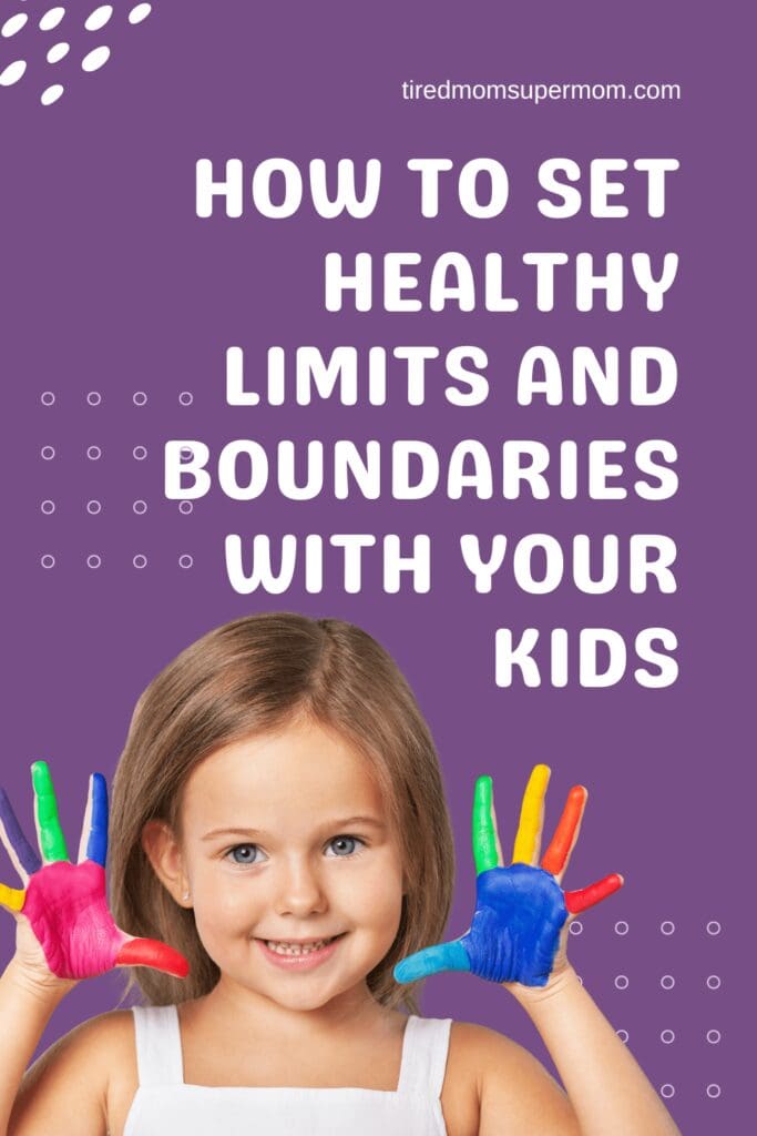 Looking for simple ways to set healthy limits and boundaries with your kids? Check out these straightforward tips to promote respect and self-discipline in your family. #parentingtips #healthyboundaries #familylife