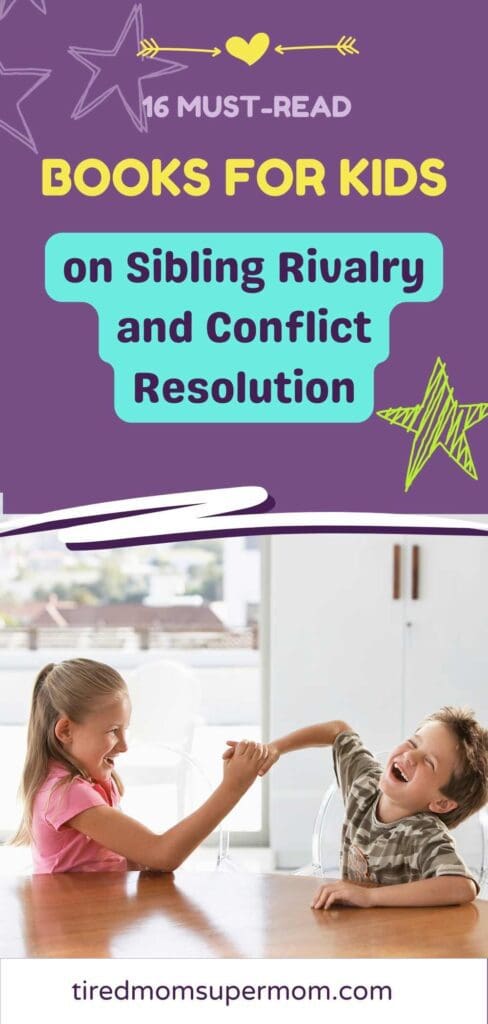Navigating sibling rivalry can be tough for both parents and kids. But these 16 important books for children can help teach valuable lessons about communication, empathy, and understanding. From picture books to chapter books, these selections offer age-appropriate ways to address and understand the dynamics of siblings. Pin now for a go-to resource on how to handle and teach about sibling rivalry.