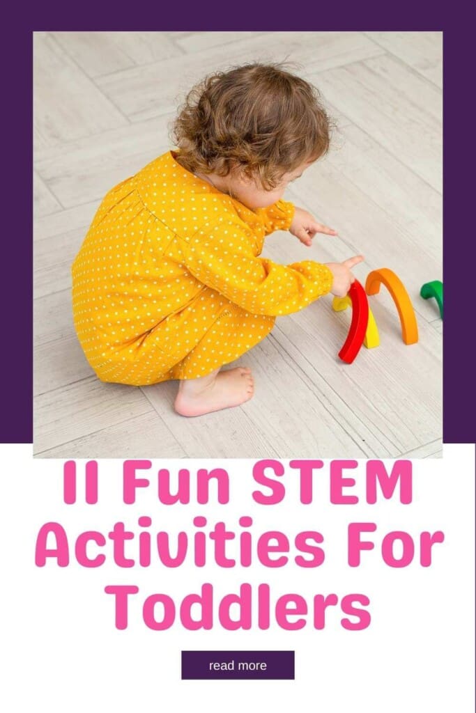 11 Fun STEM Activities For Toddlers - Tired Mom Supermom