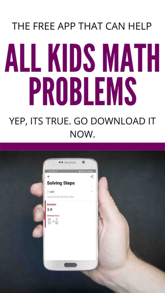 Help Your Kids With Math Homework with The Photomath App