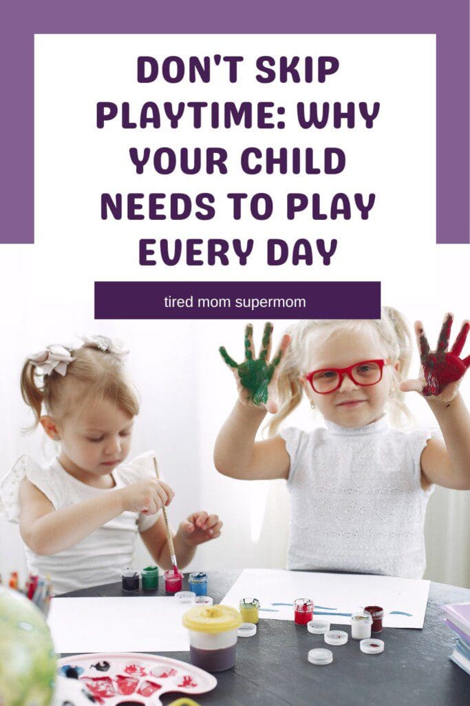 Discover why daily playtime is crucial for your child's development and happiness! Learn about the benefits of play and how it helps your child learn, grow, and thrive. Don't skip playtime - read our article now to find out more!" #playtime #childdevelopment #parentingtips