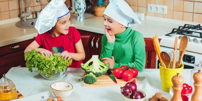 Kids in the Kitchen: The Benefits of Cooking with Children
