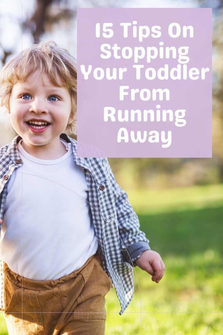 15 Tips On Stopping Your Toddler From Running Away - Tired Mom Supermom