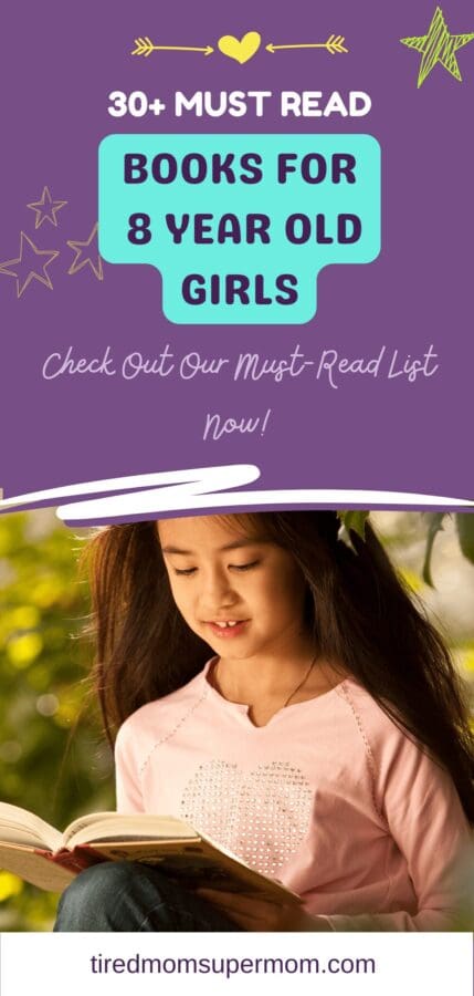 50+ Best Books For 8 Year Old Girls