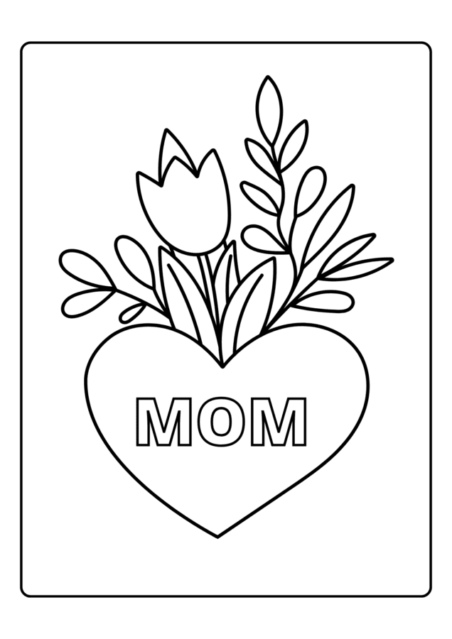 Free Cute Mothers Day Coloring Pages!