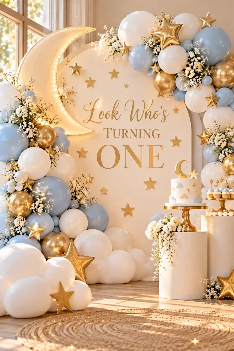 Twinkle Twinkle Little Star First Birthday Party Ideas