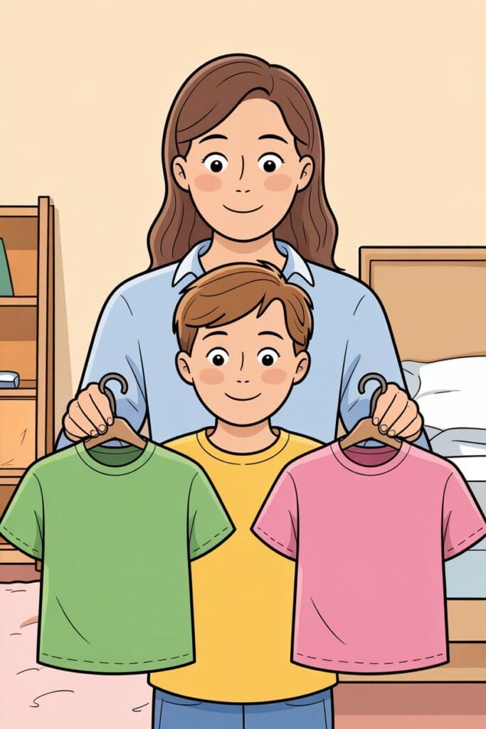 How to handle power struggles with a child by offering limited choices for cooperation