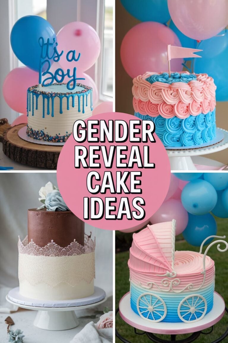 13 Cute Gender Reveal Cake Ideas