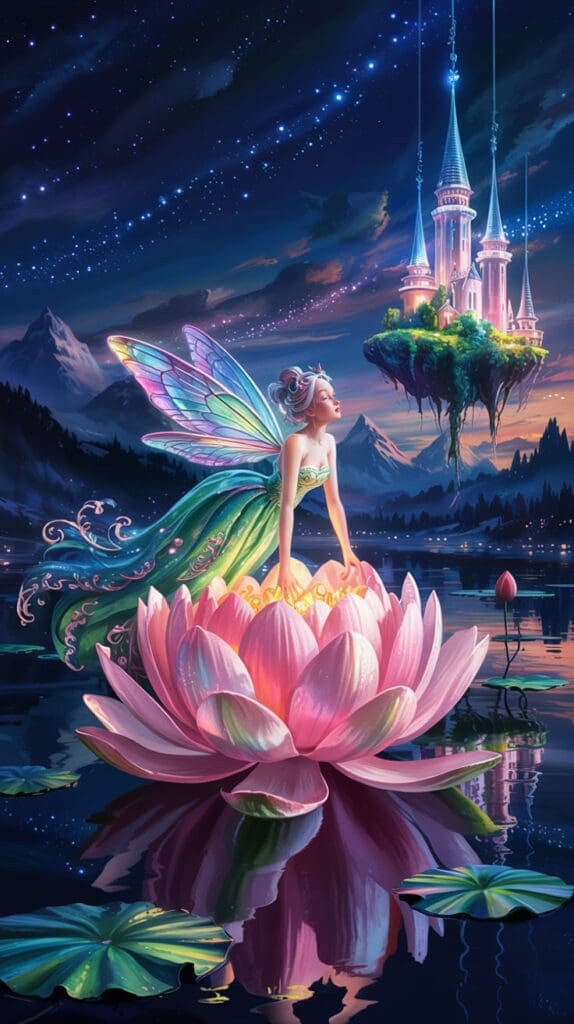 classic children fairy books list – pastel fairy graphic