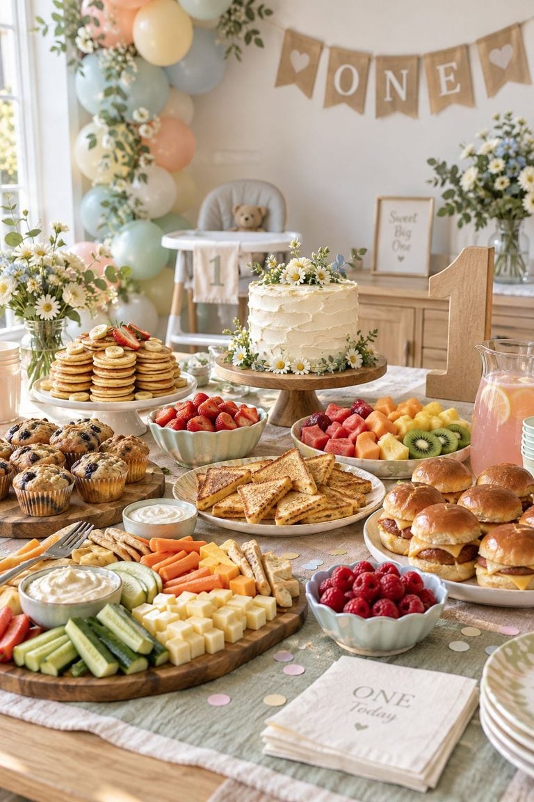 25 First Birthday Party Food Ideas
