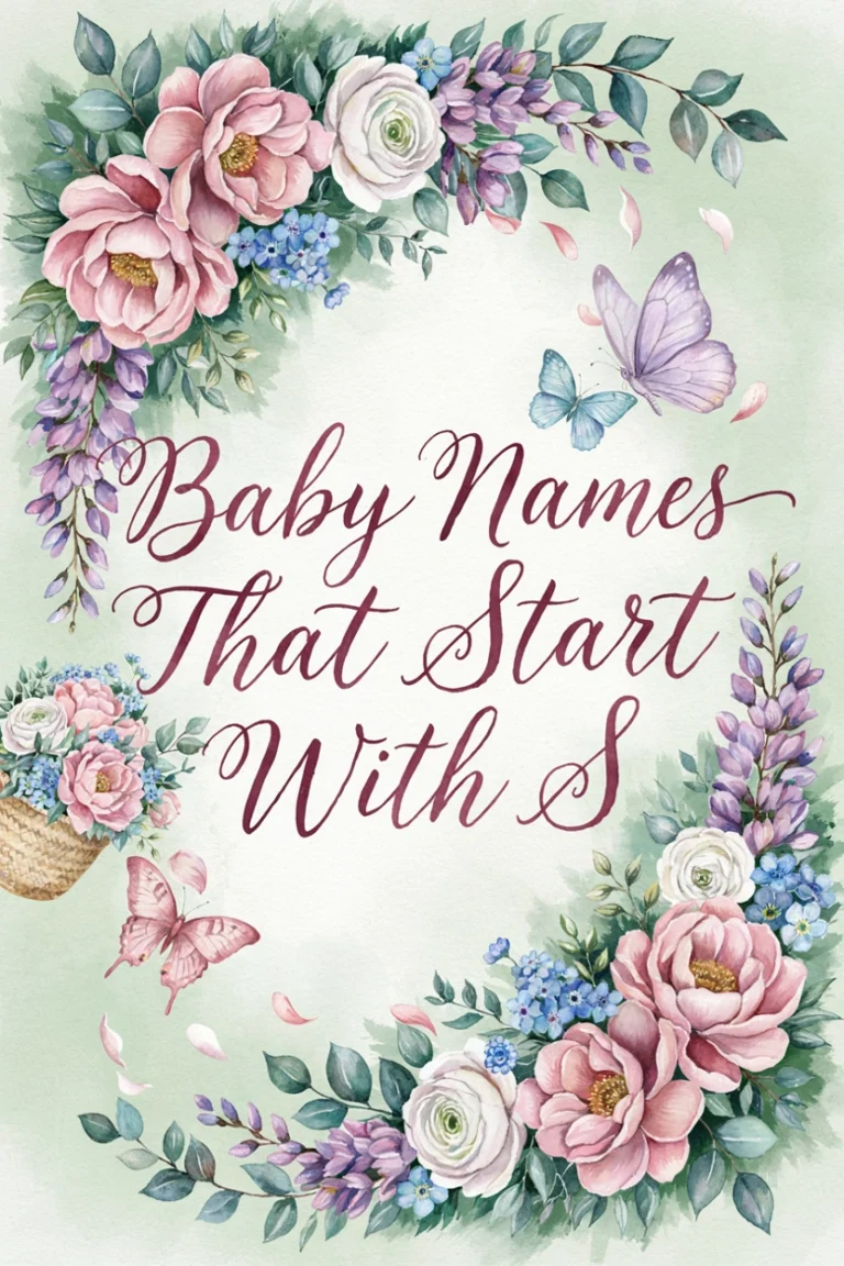 62 Baby Names That Start With S (Meanings & Origins)