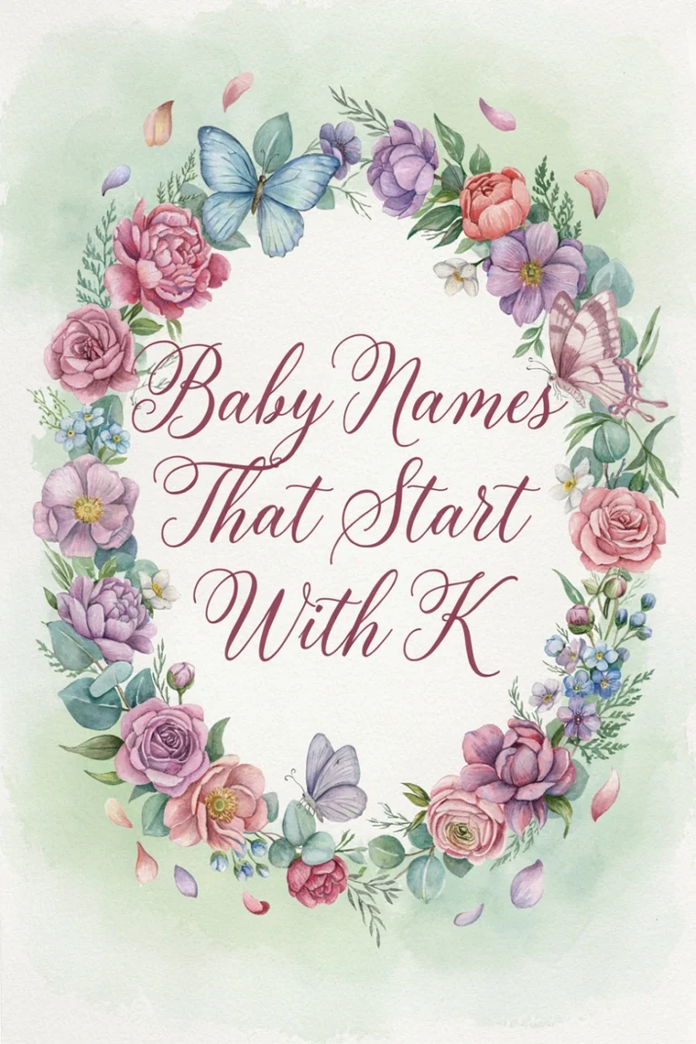 69 Baby Names That Start With K (Meanings & Origins)