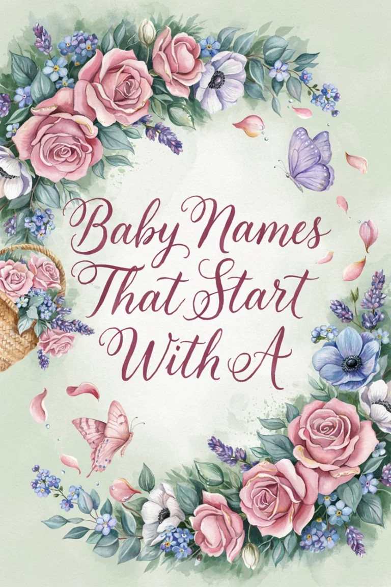 150+ Baby Names That Start With A (Classic, Trendy & Unique Ideas!)