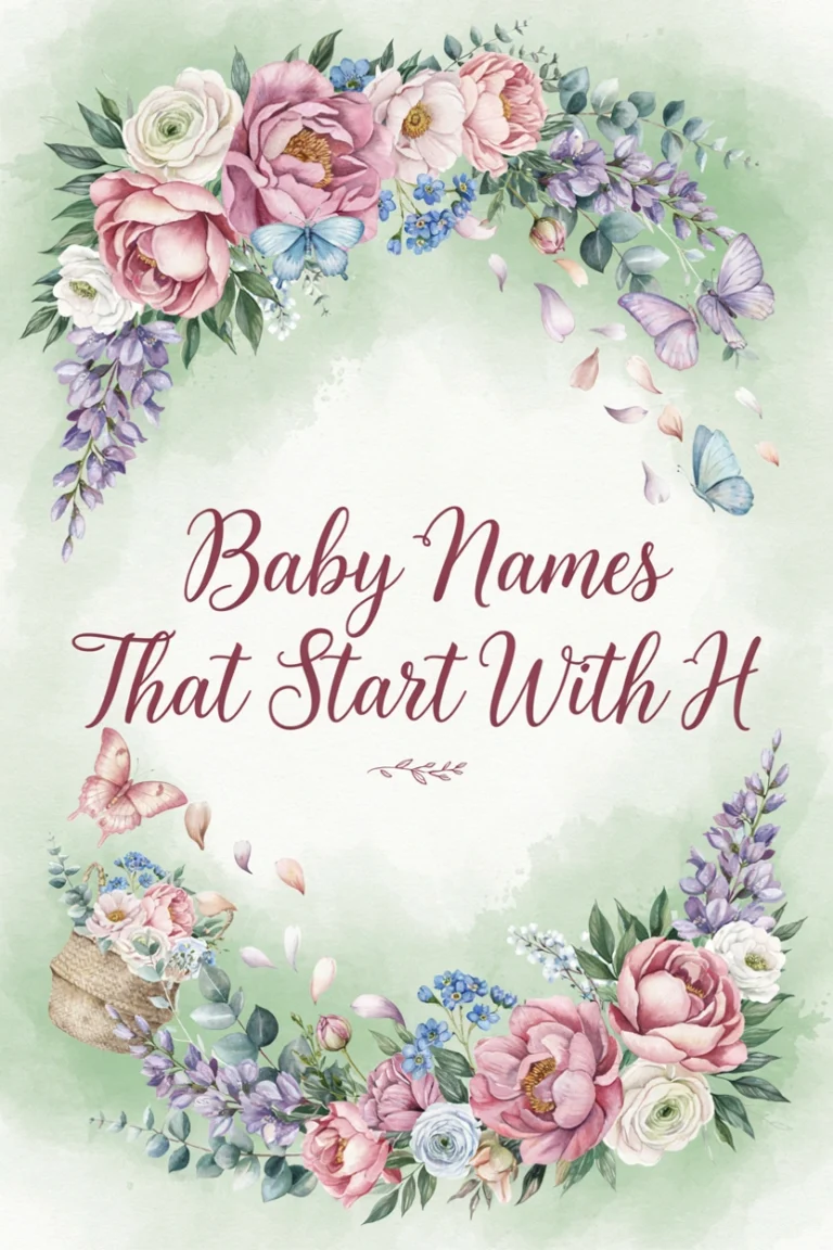 37 Baby Names That Start With H (Meanings & Origins)
