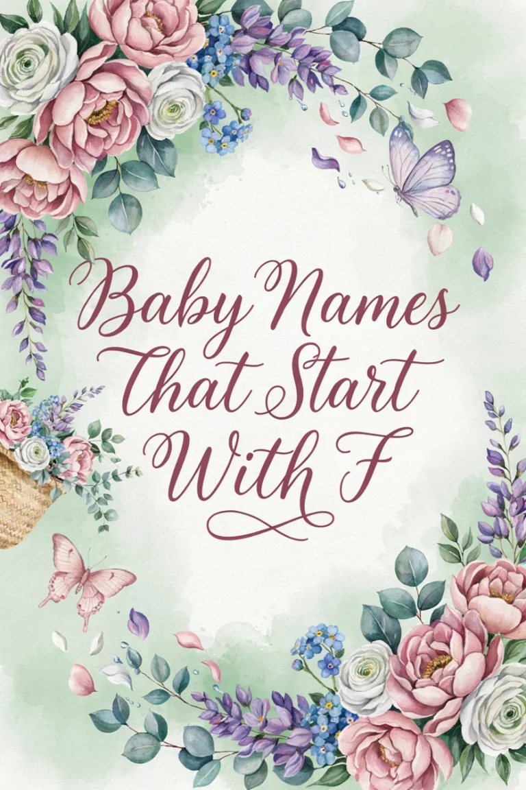 72 Baby Names That Start With F (Meanings & Origins)