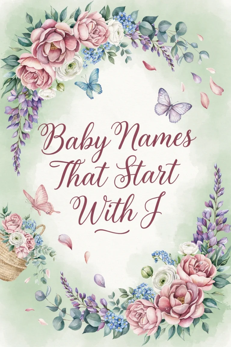 63 Baby Names That Start With J (Meanings & Origins)