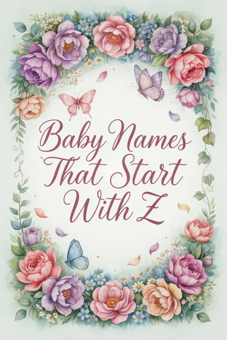 36 Baby Names That Start With Z (Meanings & Origins)