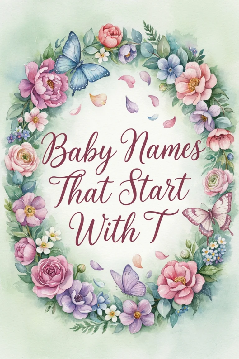 52 Baby Names That Start With T (Meanings & Origins)