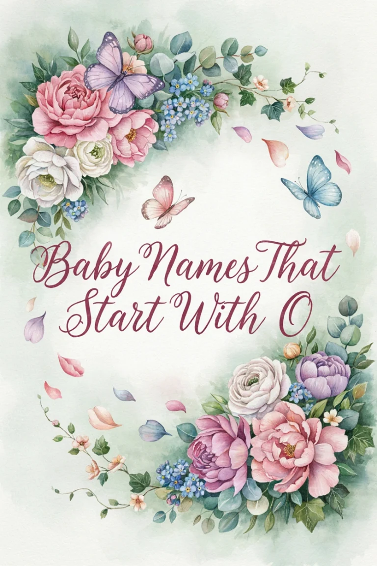 94 Baby Names That Start With O (Meanings & Origins)
