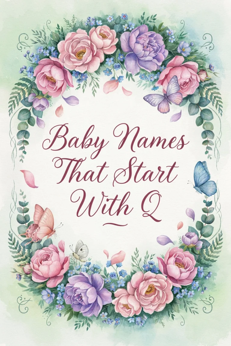 38 Real Baby Names That Start With Q (Meanings & Origins)