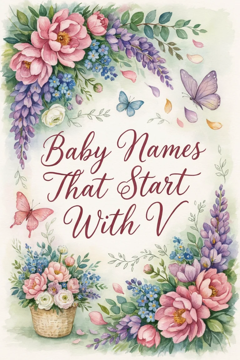 56 Baby Names That Start With V (Meanings & Origins)