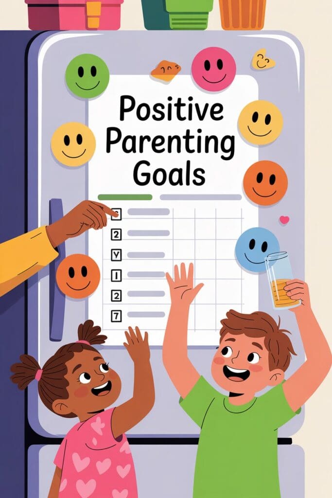 Positive parenting benefits shown through a family celebrating small milestones together.