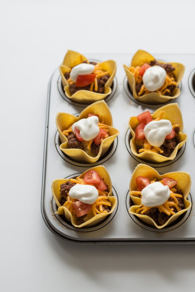 Taco Cups (Everything Separate)