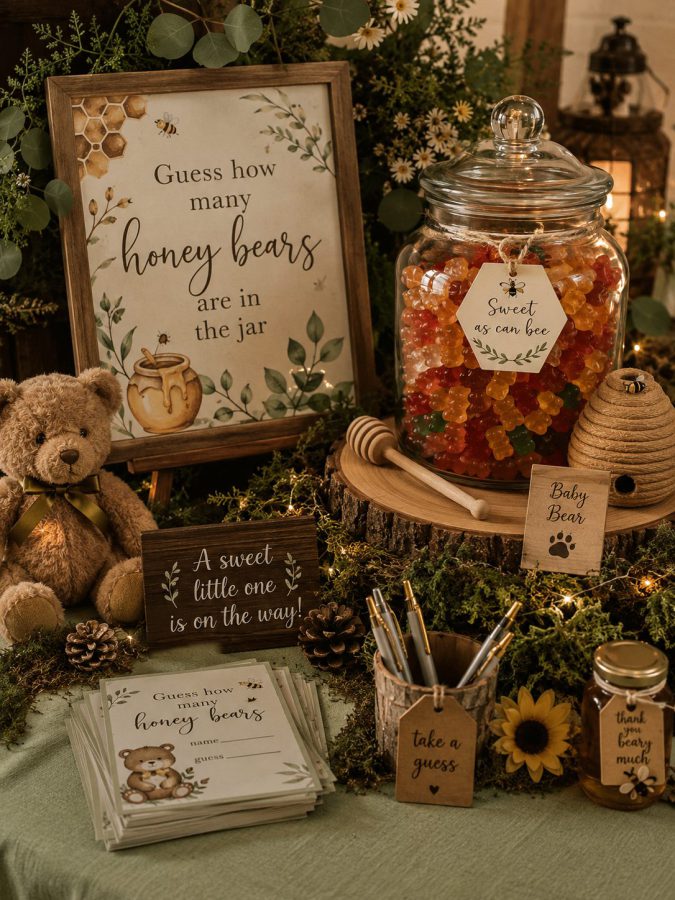 Guess How Many Honey Bears Game