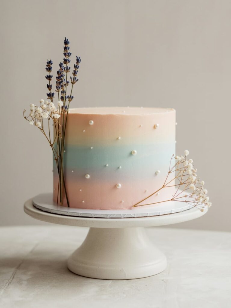 Cake Shapes, Sizes & Structures That Support the Ombre Look
