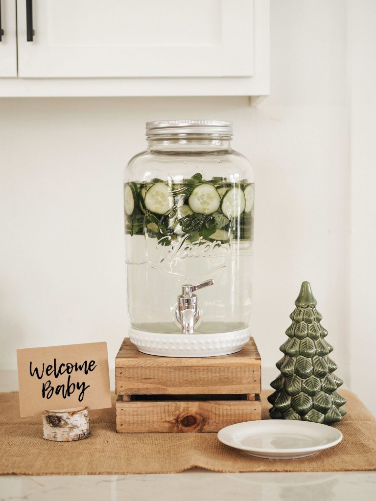Woodland-Inspired Drink Station