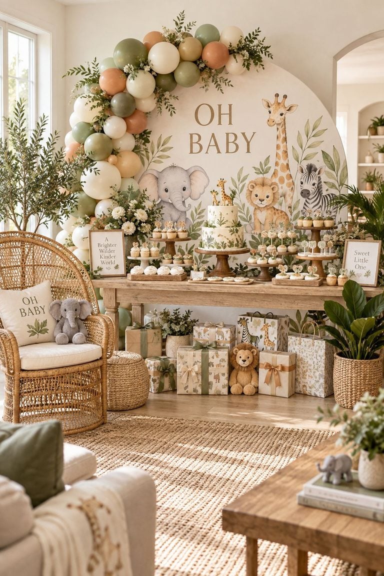 Safari Baby Shower Ideas