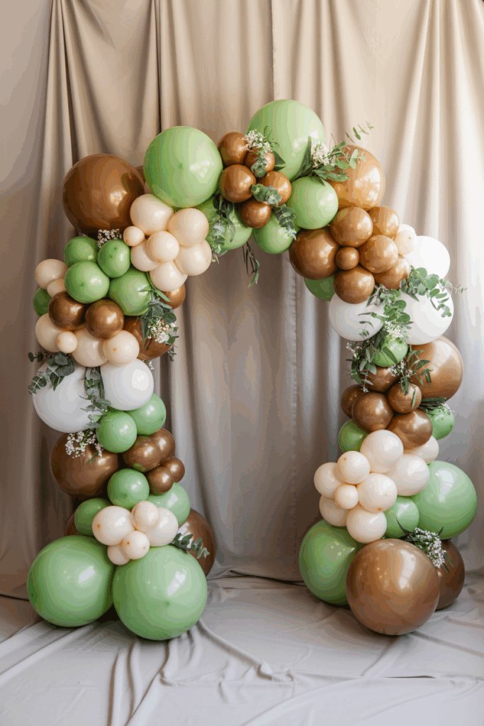 safari balloon arch