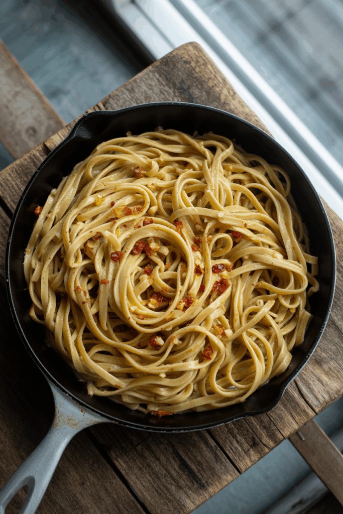 One-Pot Pantry Pasta with Garlic & Olive Oil