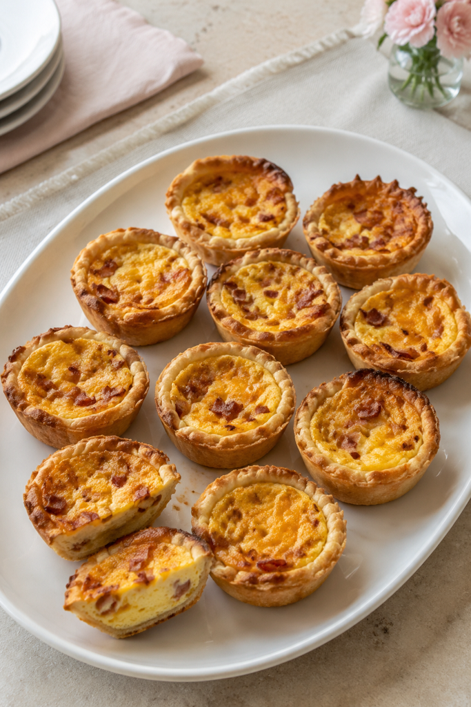 Mini Quiche Lorraine Bites