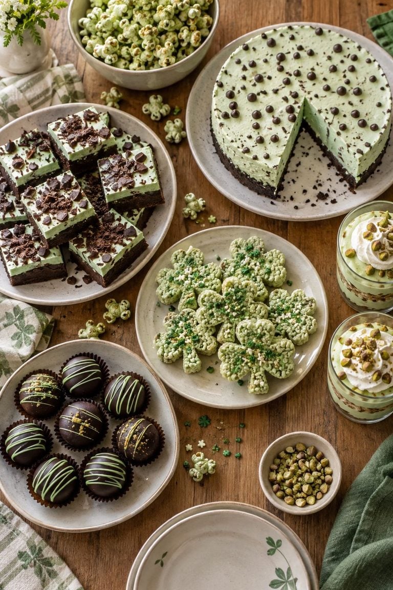 Green Desserts for St. Patrick’s Day
