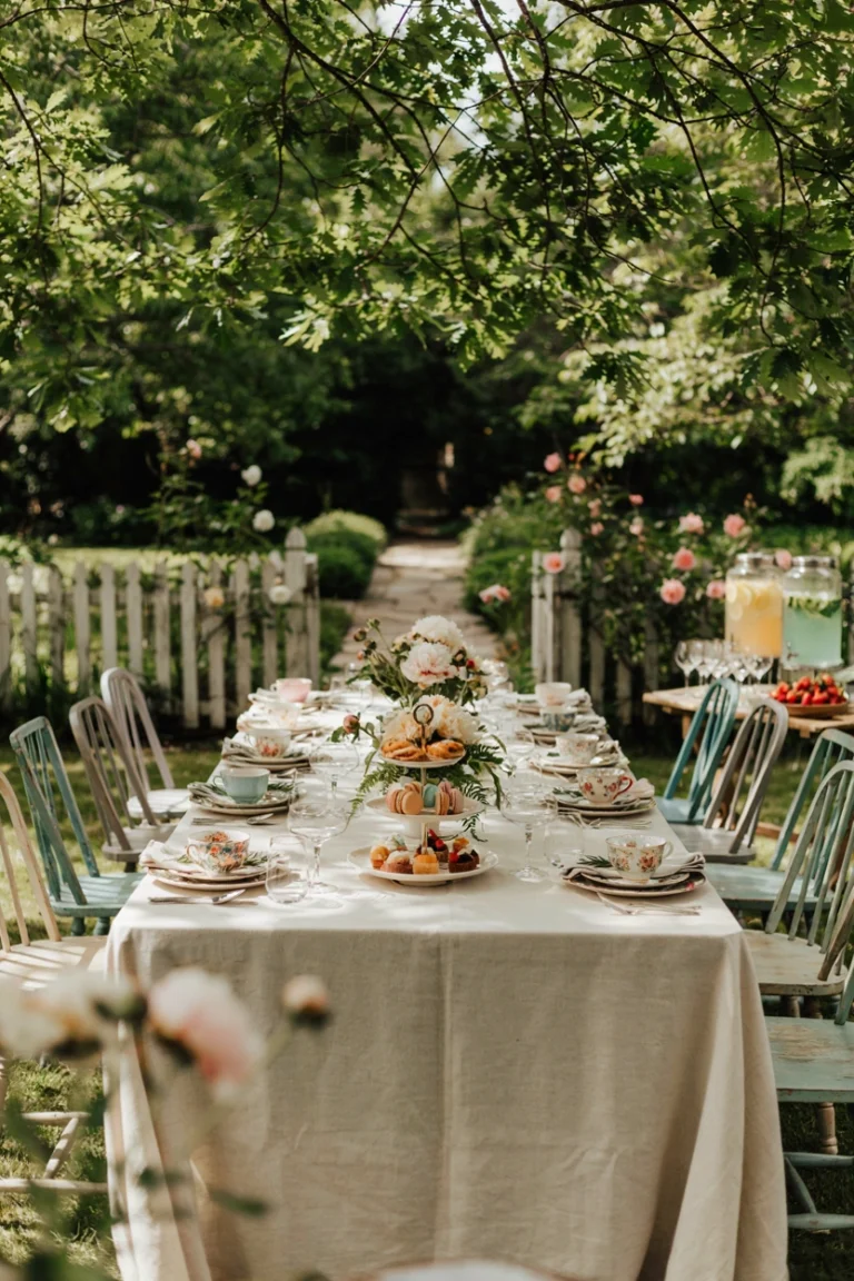 25 Garden Tea Party Decor Ideas That Feel Straight Out of a Storybook