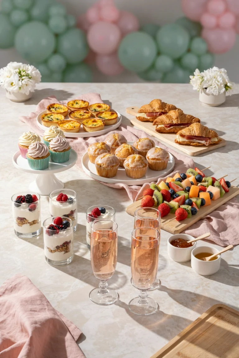50 Baby Shower Brunch Food Ideas