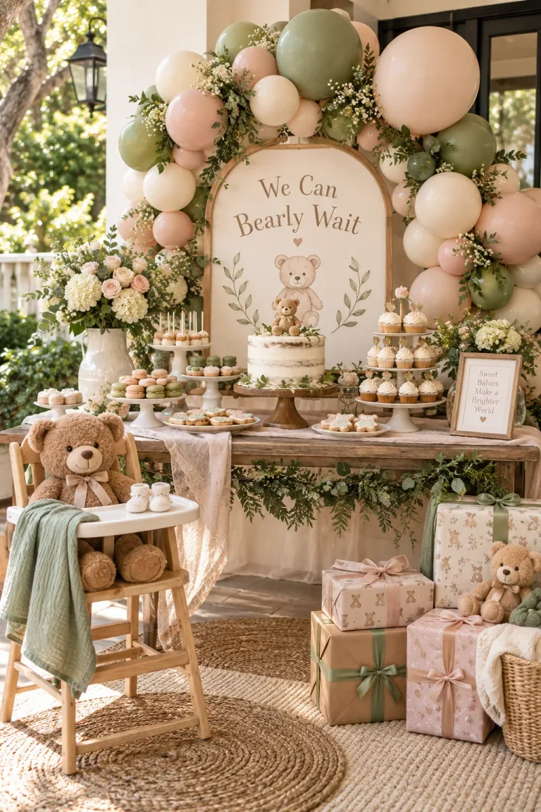 Cute We Can Bearly Wait Baby Shower Ideas