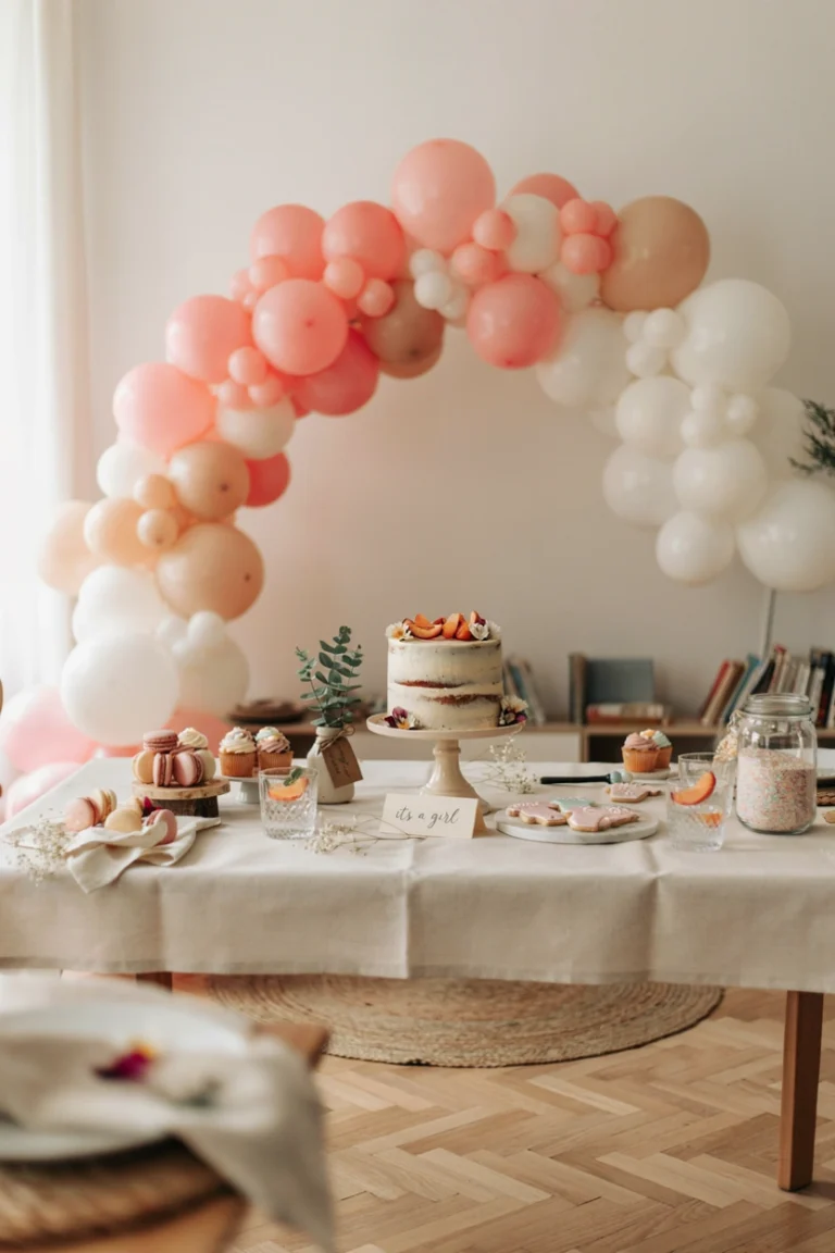 25 Baby Shower Balloon Arch Ideas That Steal the Show