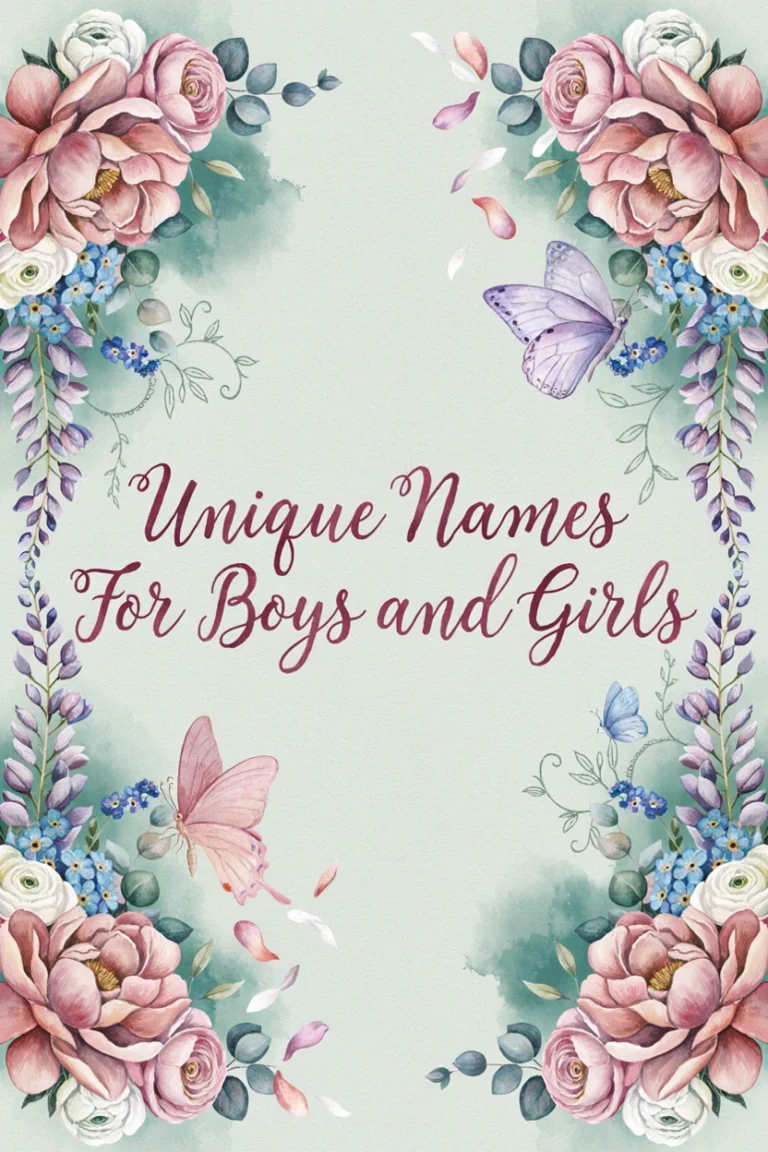 Baby Names Hub: 1,000+ Ideas by Letter, Style & Meaning