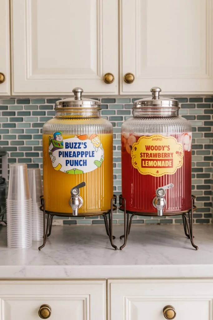 Character-Themed Drink Dispensers