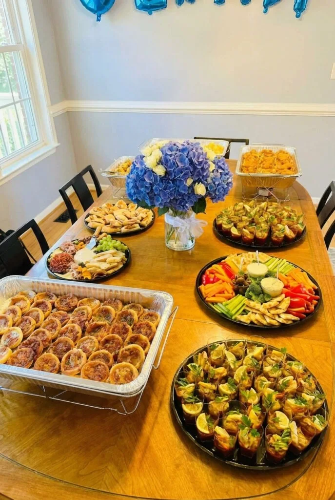 Crowd-Friendly Baby Shower Food Spread