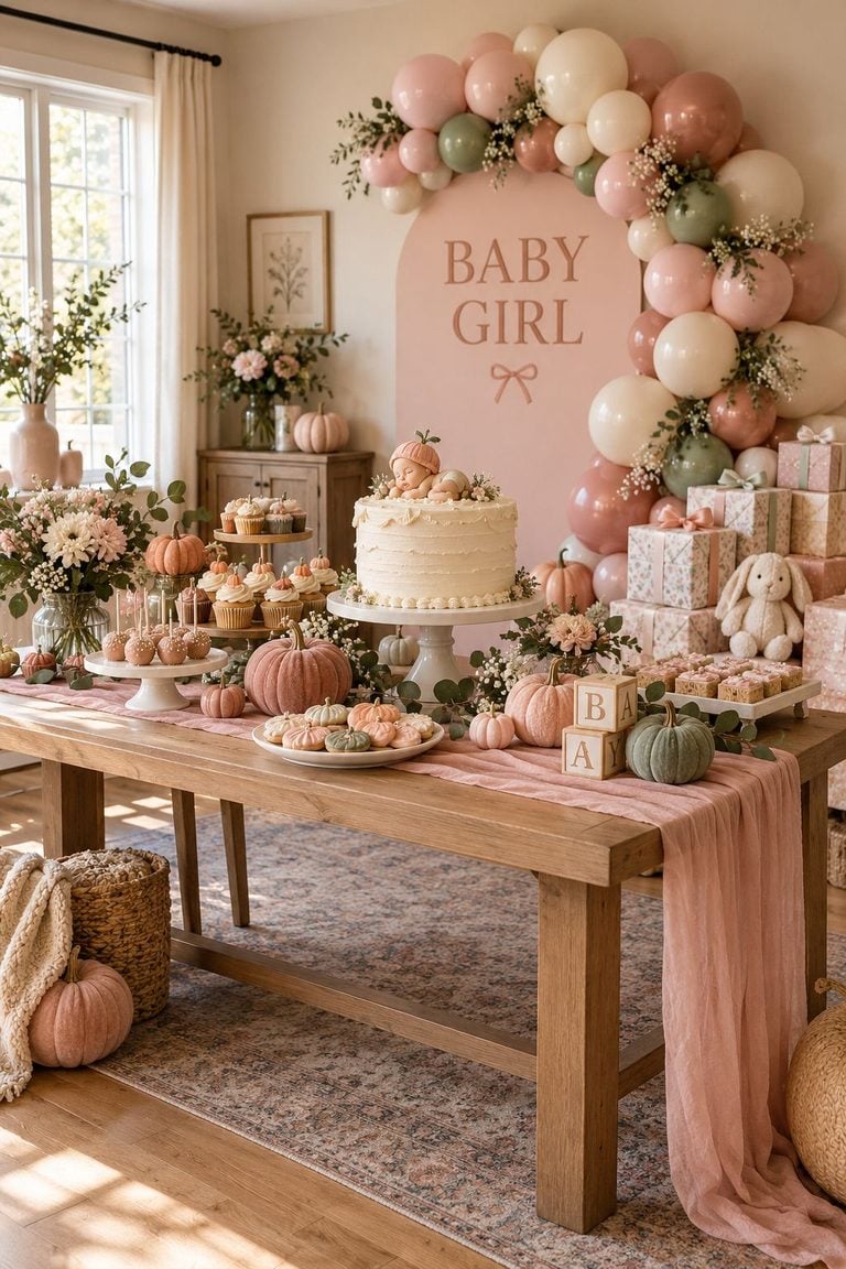15 Fall Baby Shower Ideas for a Girl