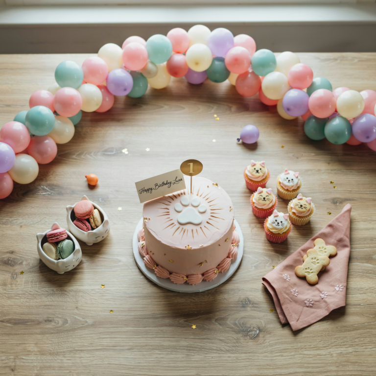 21 Cat Themed Birthday Party Ideas That Are Almost Too Pretty to Eat