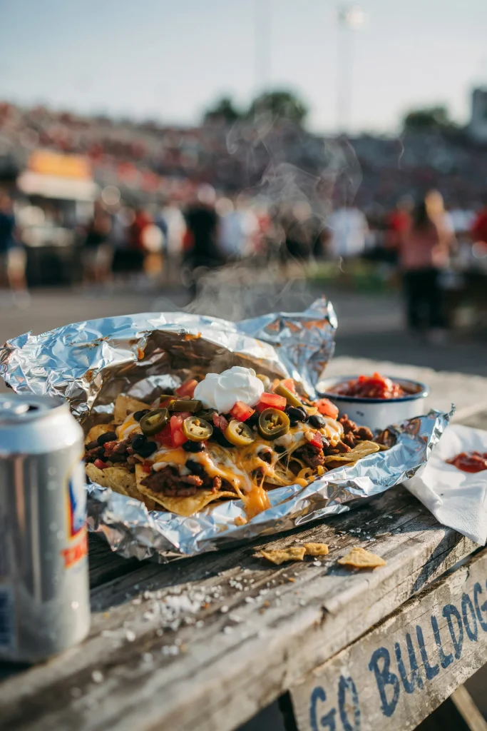 Foil-Pack Nacho Bake