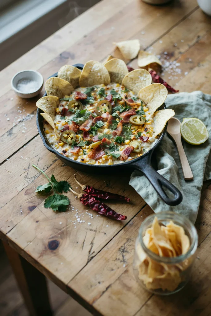 Smoky Bacon Corn Dip