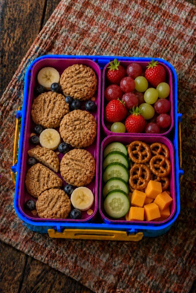 Soft peanut butter oatmeal cookies