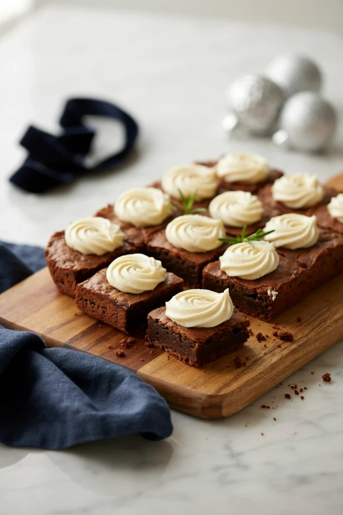 Gingerbread Cookie Bars, Christmas potluck recipe