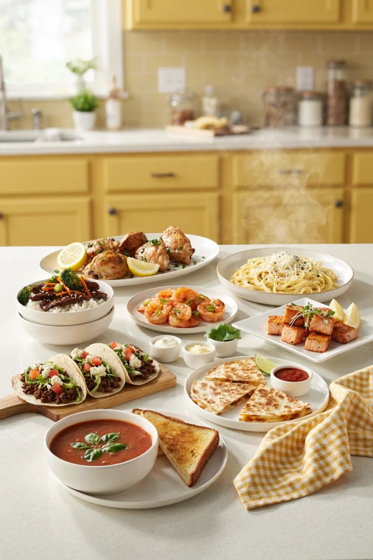 20 Minute Dinner Recipes