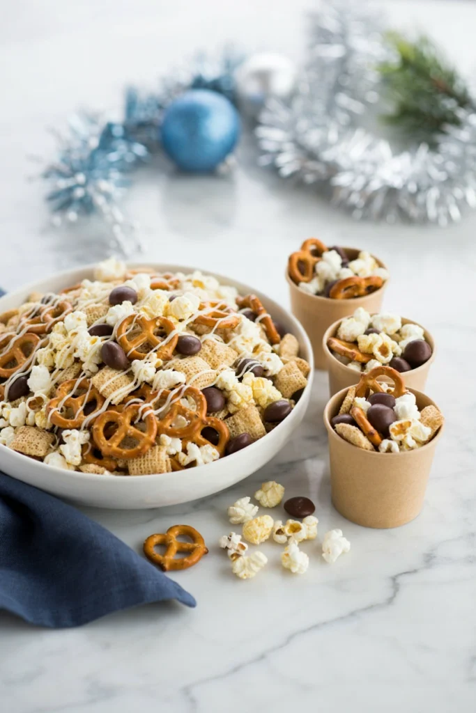 Christmas Snack Mix, Christmas potluck recipe